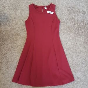 NEW WITH TAGS Old Navy Red Sleeveless Dress Medium
